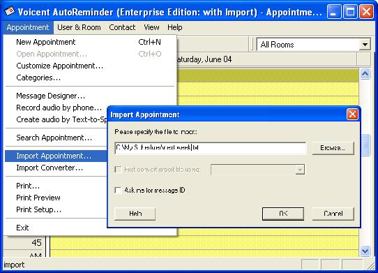 text workflow for patient appointment reminder