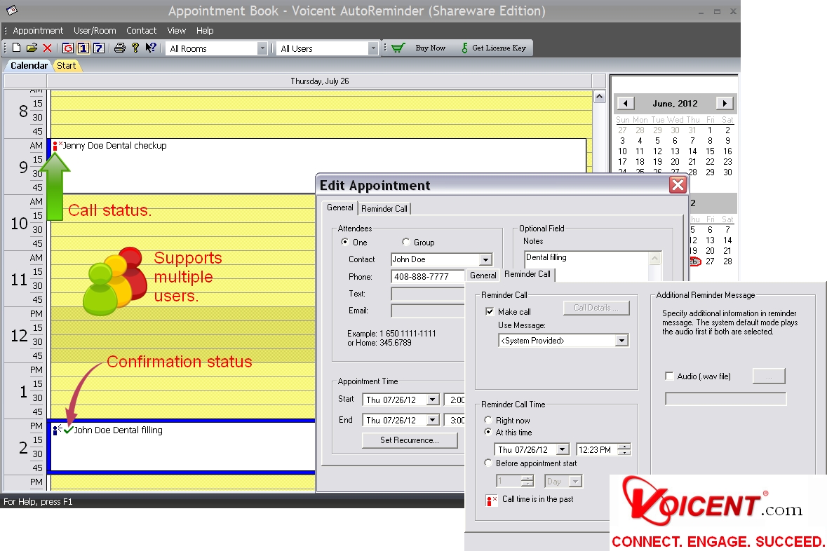 text workflow for patient appointment reminder