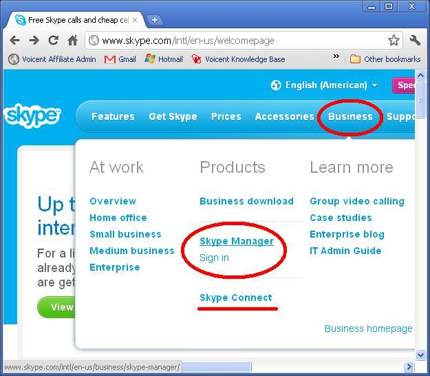 how to sign up for skype for business account